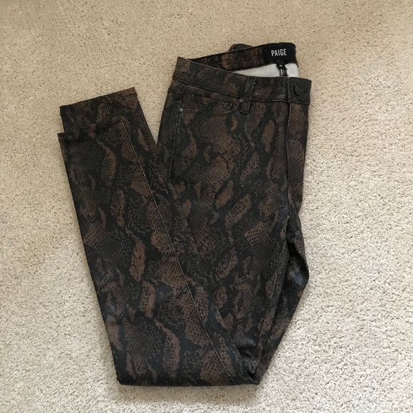 Paige snakeskin pants - Picture 2 of 2